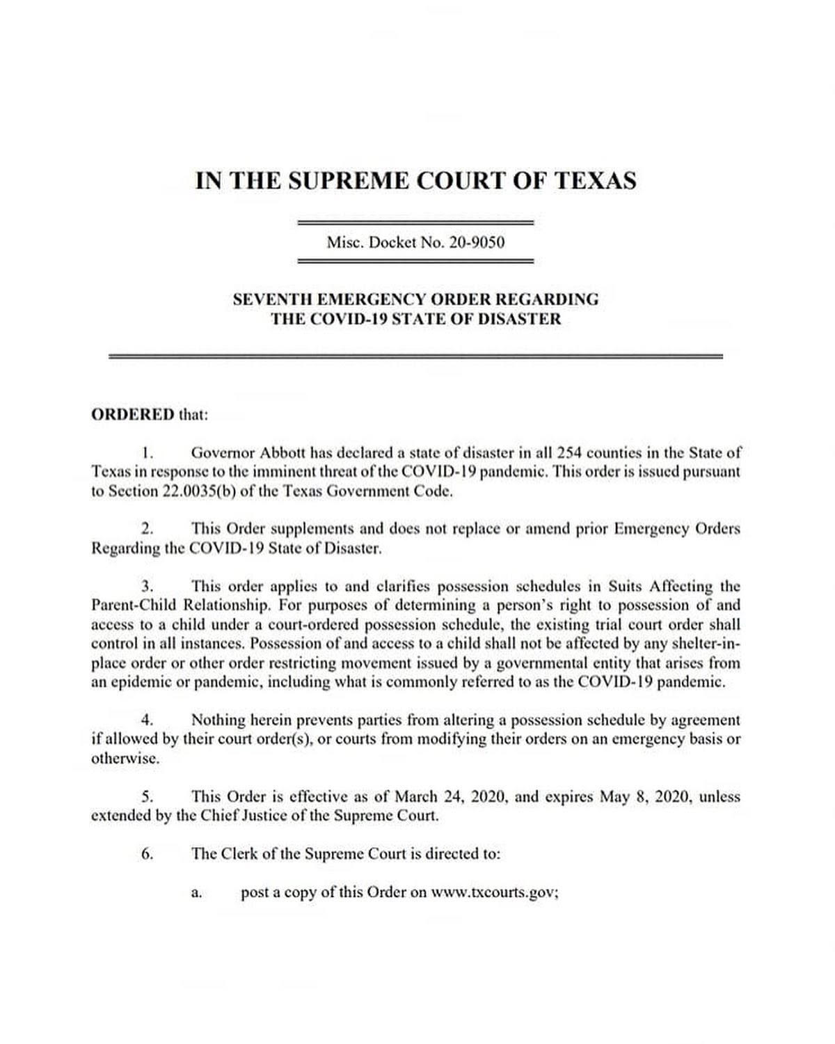 Supreme Court Texas